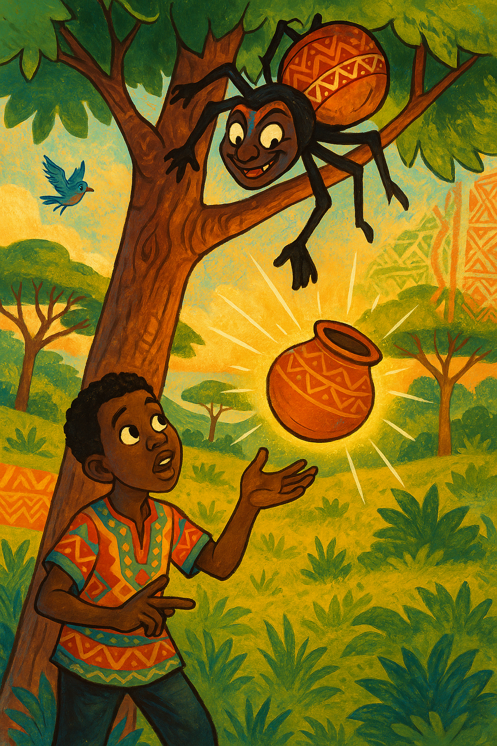 Anansi Illustration