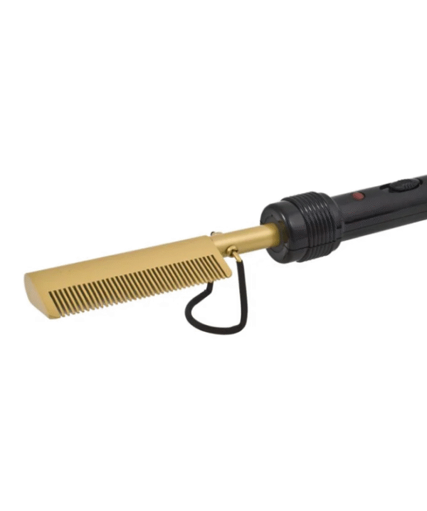 Professional Electric Hot Comb – Ceramic Heated Pressing Comb for Natural & Afro Hair